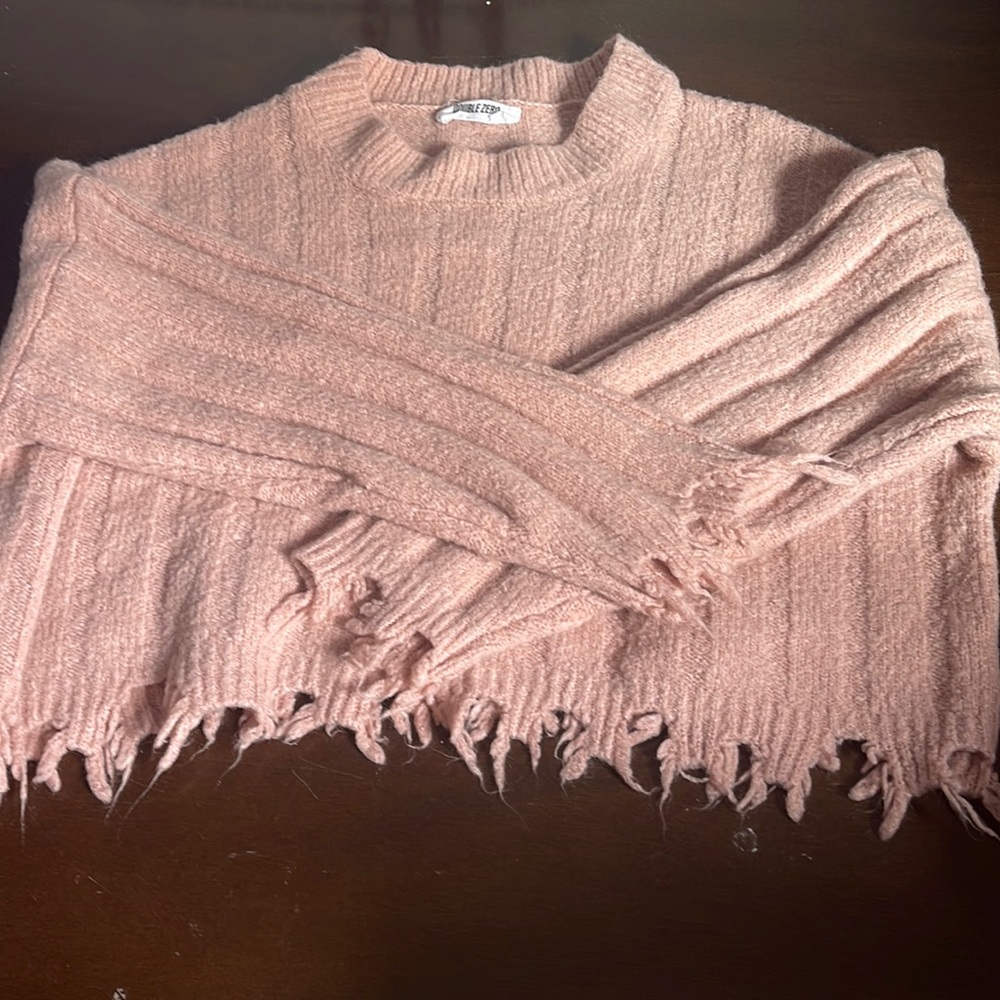 Crop top sweater